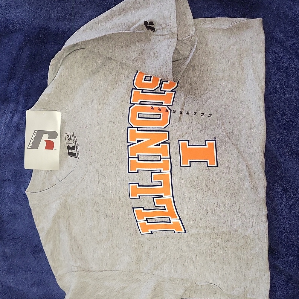 Mens Illinois Tshirt NEW